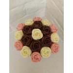 Розы из шоколада в коробке арт. 4